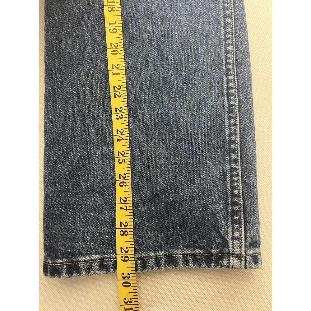 Wrangler Jeans Mens 40x30 Blue George Strait Cowboy Cut Western - Picture 9 of 9